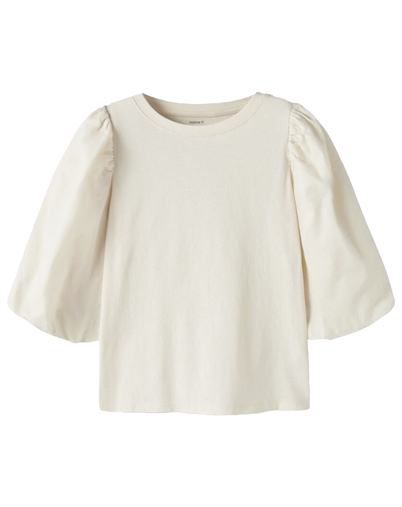 Name It - NKFKomha Top - Antique White